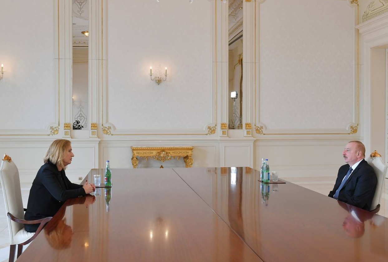 Президент Алиев принял Ципи Ливни