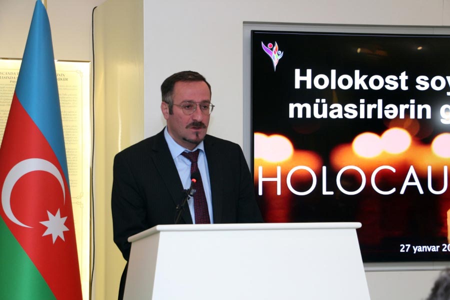 В Баку провели памятное мероприятие, приуроченное к Дню памяти жертв Холокоста